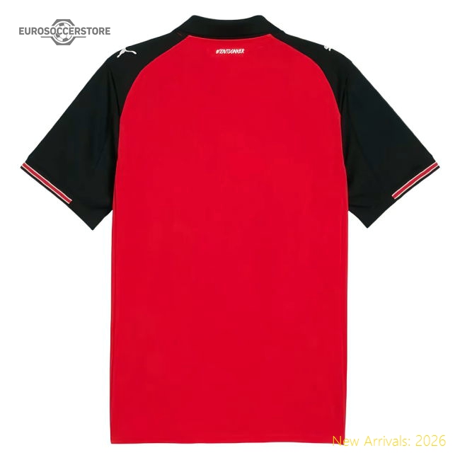 2025-2026 Stade Rennais Home Shirt-Vantage Point Soccer